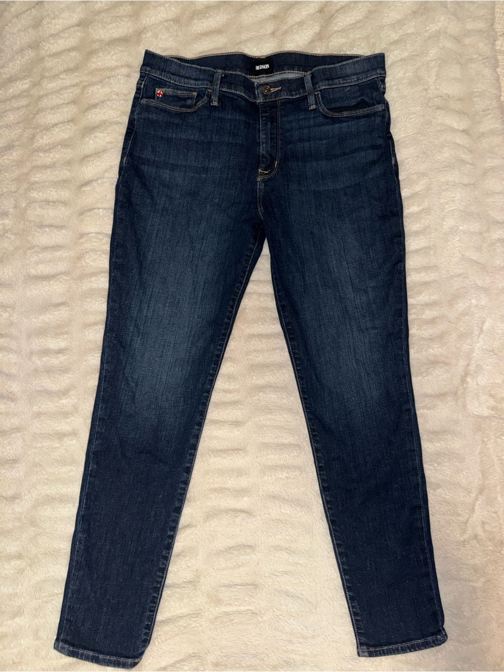 Hudson Jeans Dark Blue Natalie Mortal Skinny Women's Jeans